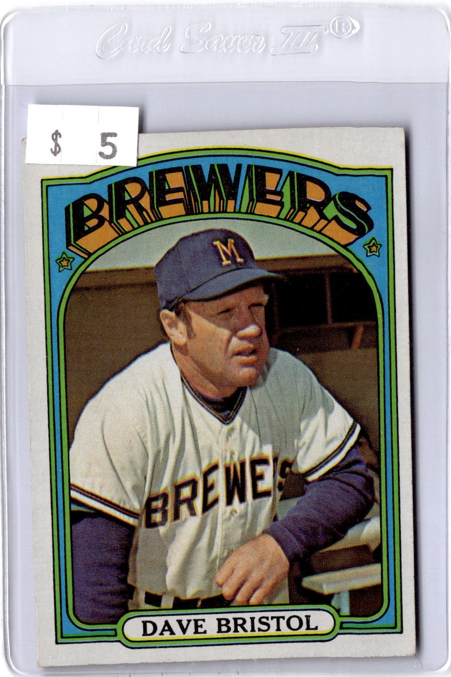 1972 Topps #602 Dave Bristol