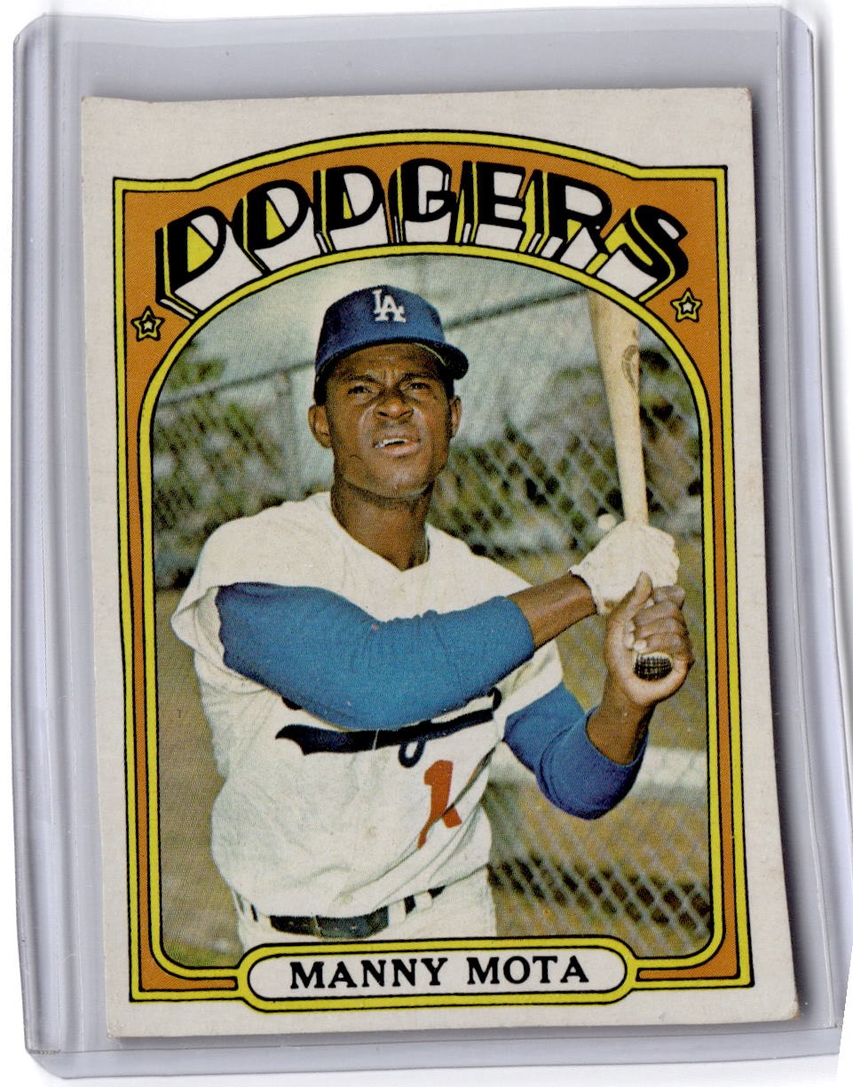 1972 Topps #596 Manny Mota