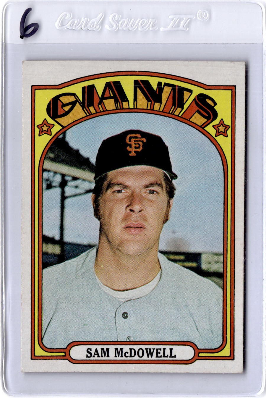 1972 Topps #720 Sam McDowell