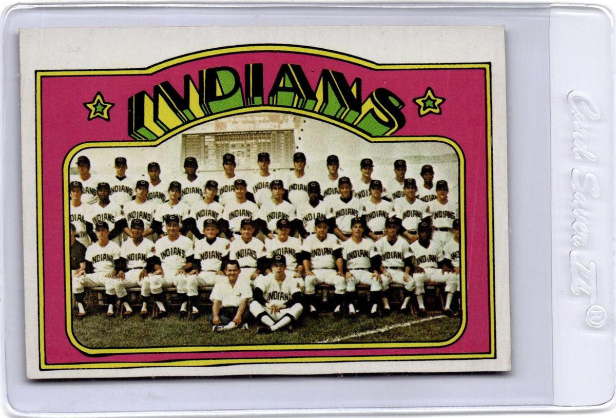 1972 Topps #547 Cleveland Indians