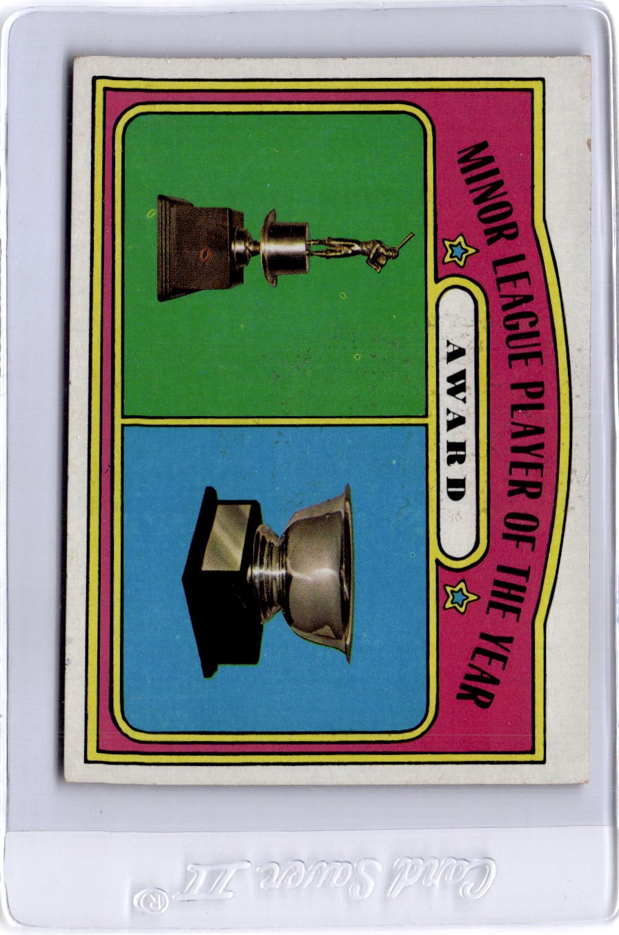 1972 Topps #624 Minor League Player of the Year Award