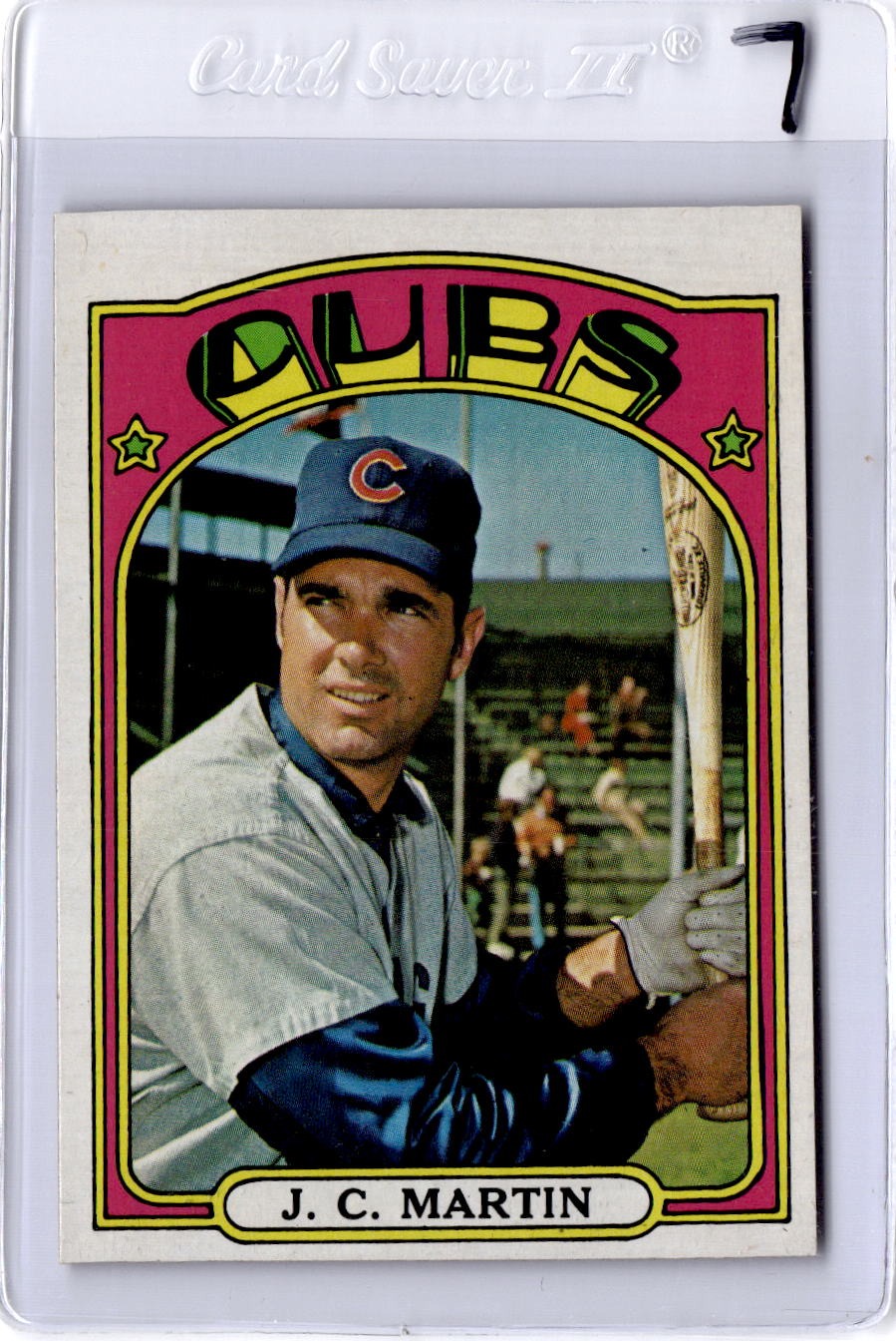 1972 Topps #639 J.C. Martin