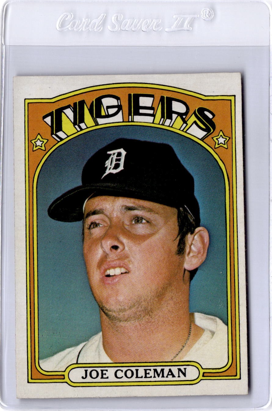 1972 Topps #640 Joe Coleman