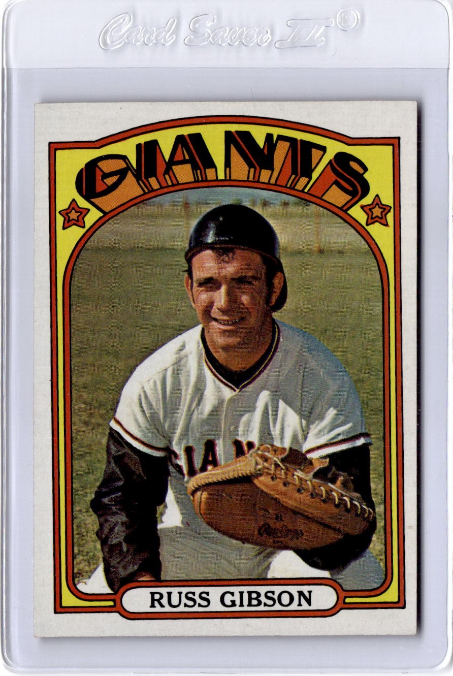 1972 Topps #643 Russ Gibson