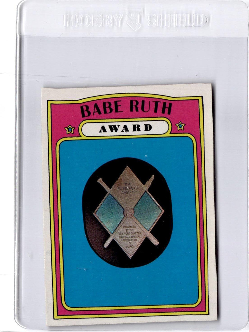 1972 Topps #626 Babe Ruth Award