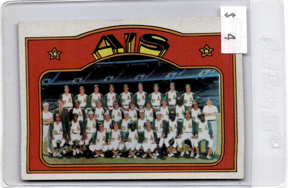 1972 Topps #454 Oakland A's