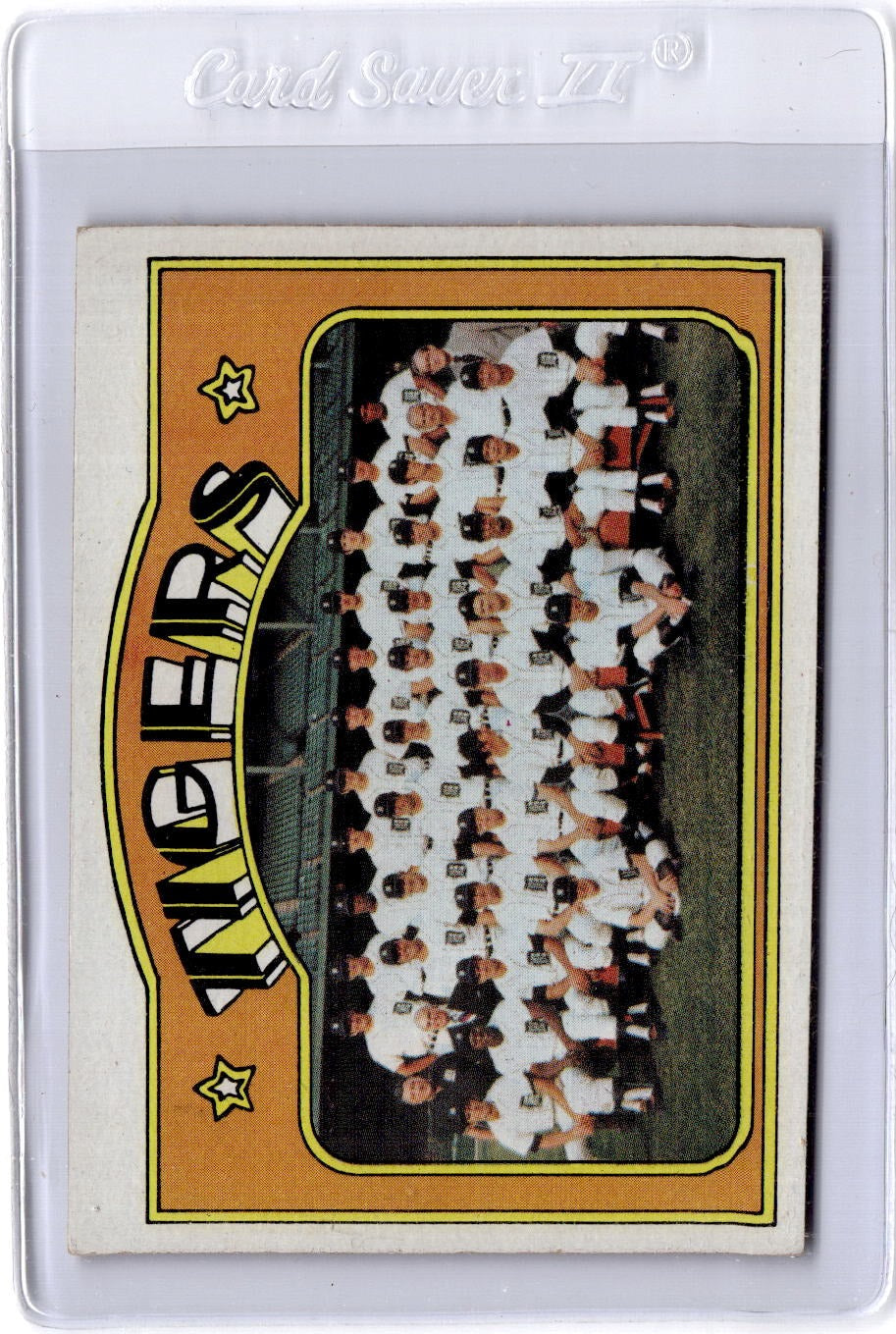 1972 Topps #487 Detroit Tigers