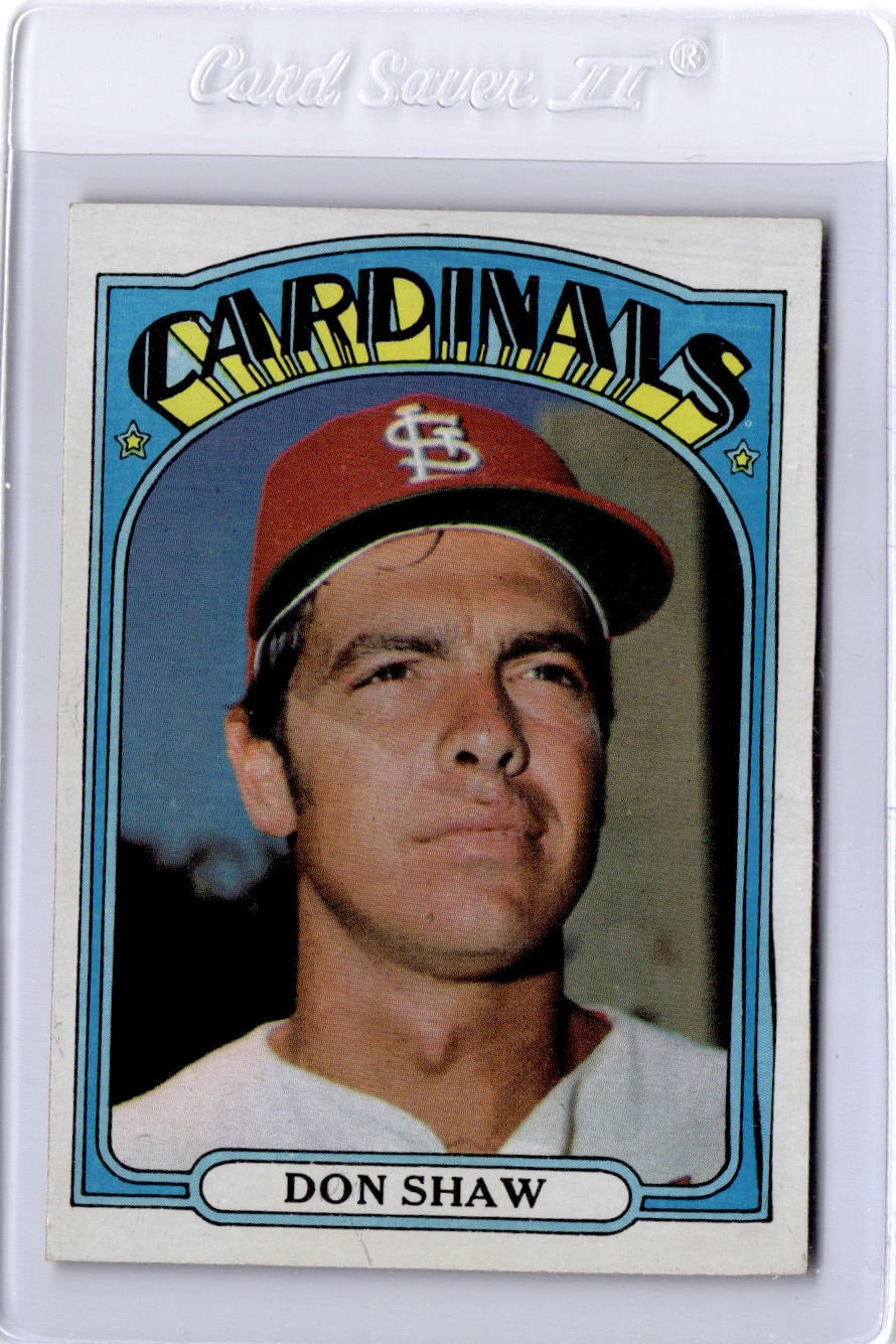 1972 Topps #479 Don Shaw