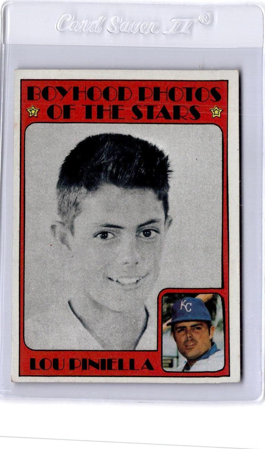 1972 Topps #491 Lou Piniella