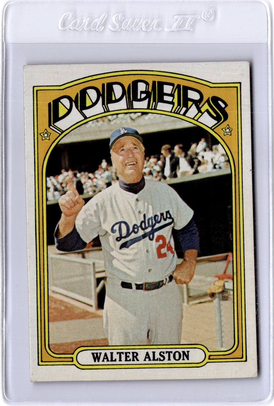 1972 Topps #749 Walter Alston