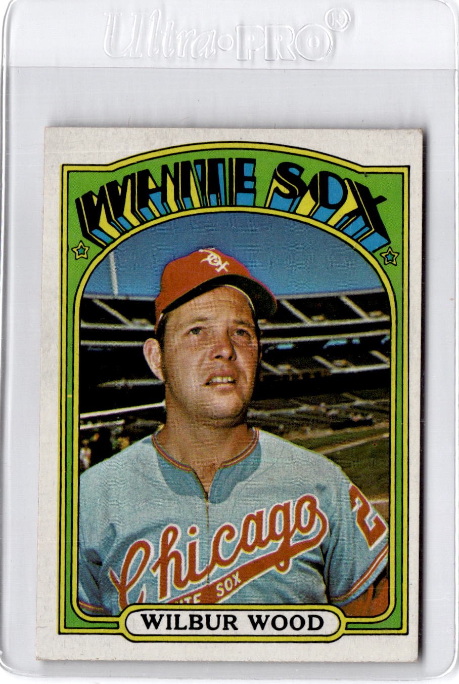 1972 Topps #553 Wilbur Wood