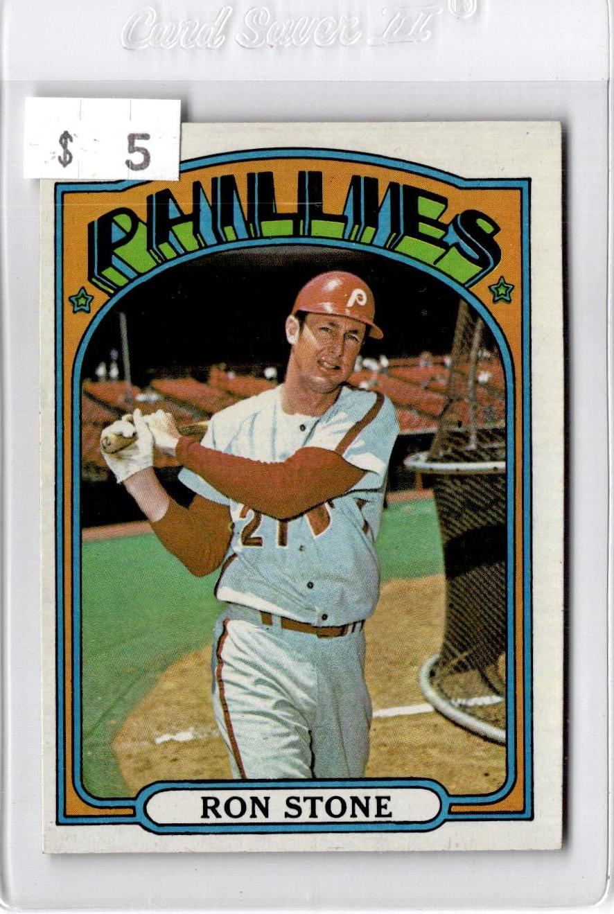 1972 Topps #528 Ron Stone