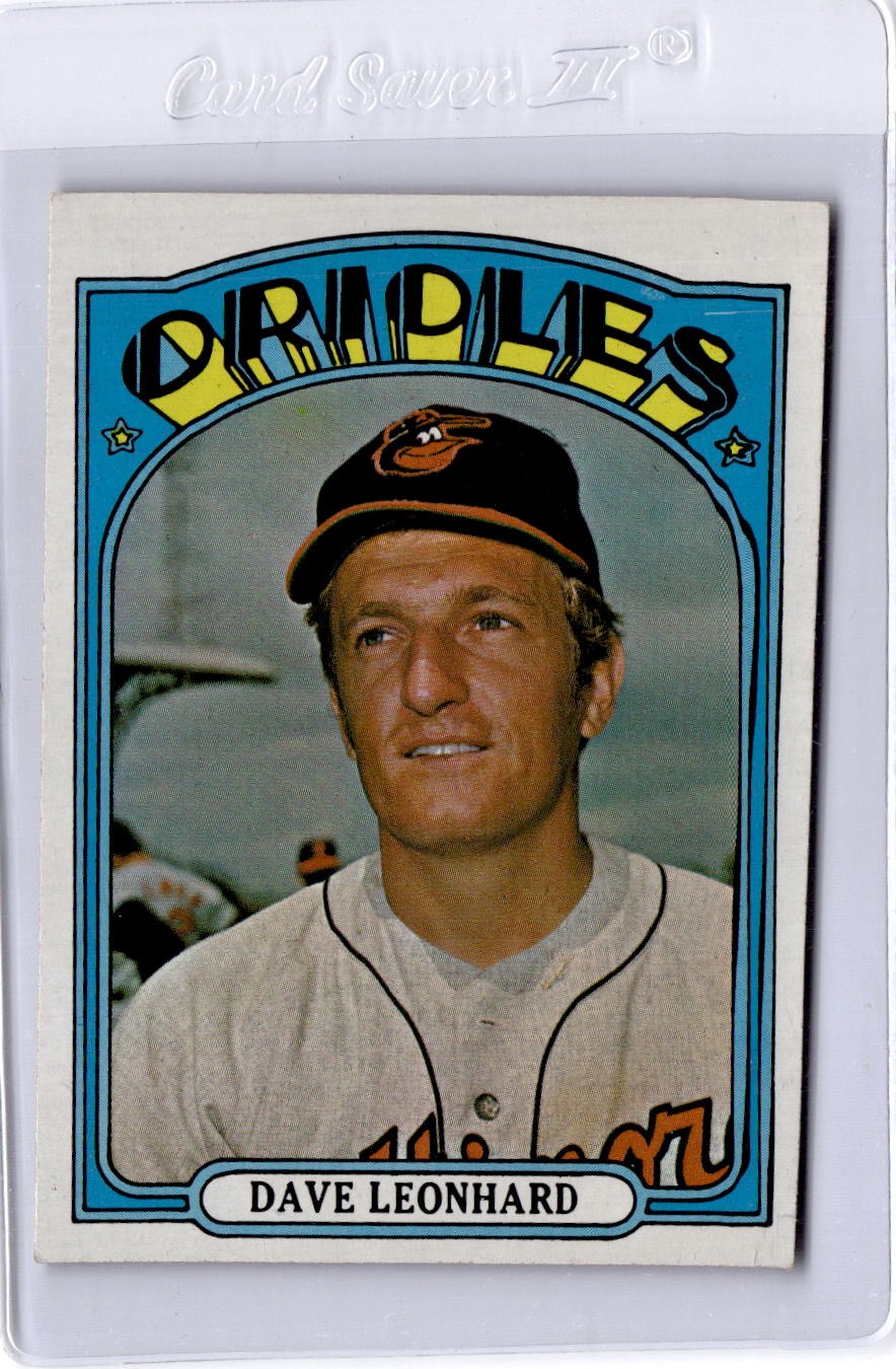 1972 Topps #527 Dave Leonhard