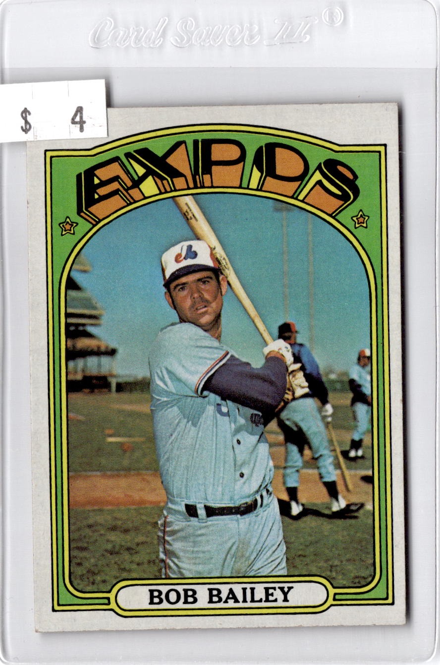 1972 Topps #526 Bob Bailey