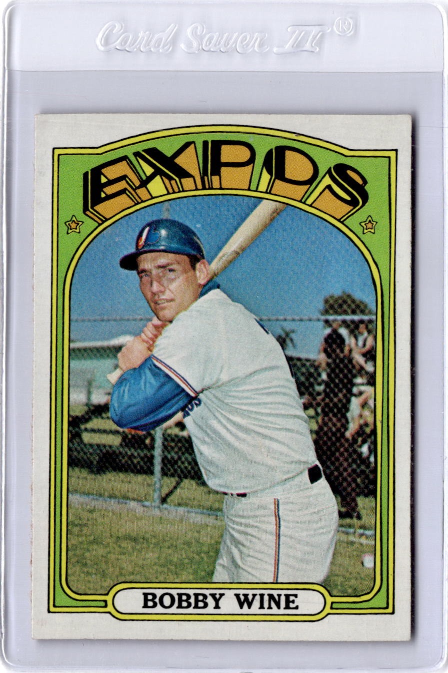 1972 Topps #657 Bobby Wine