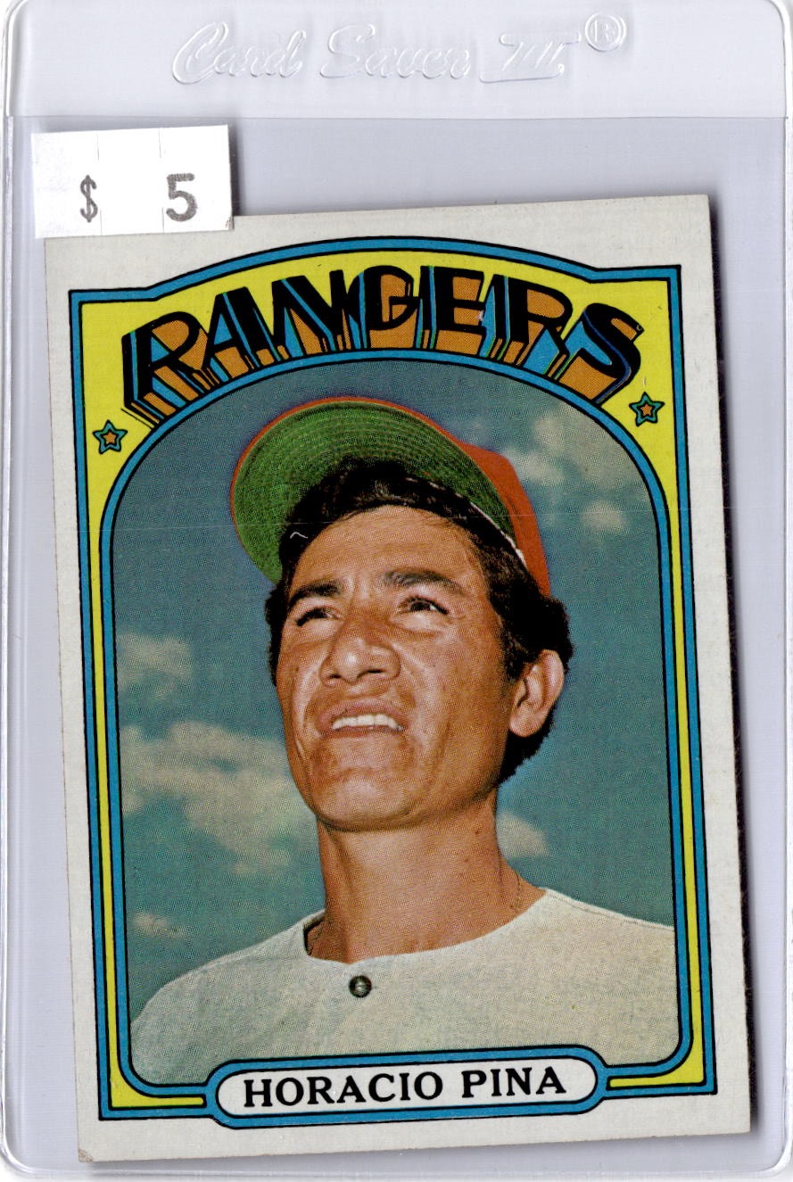 1972 Topps #654 Horacio Pina