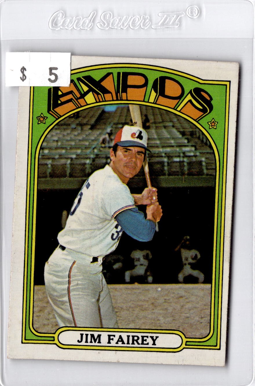 1972 Topps #653 Jim Fairey