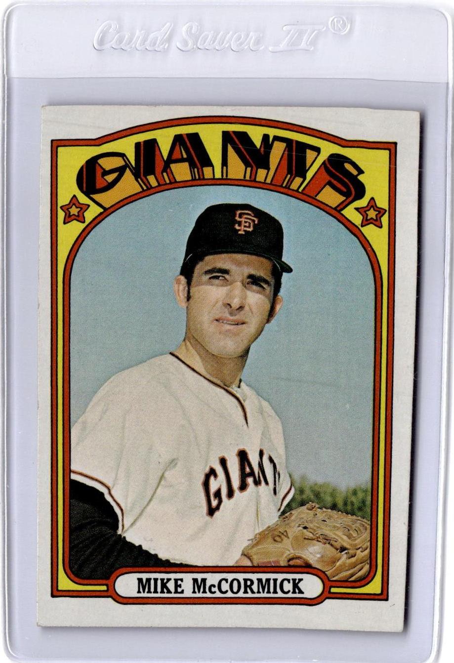 1972 Topps #682 Mike McCormick