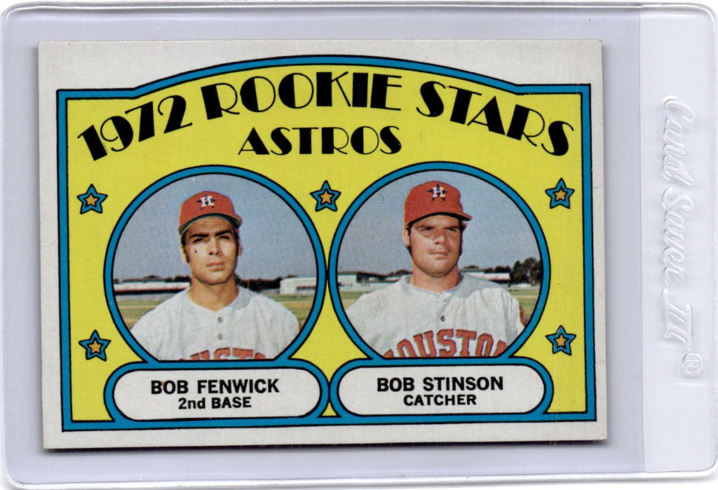 1972 Topps #679 Astros 1972 Rookie Stars (Bob Fenwick / Bob Stinson)