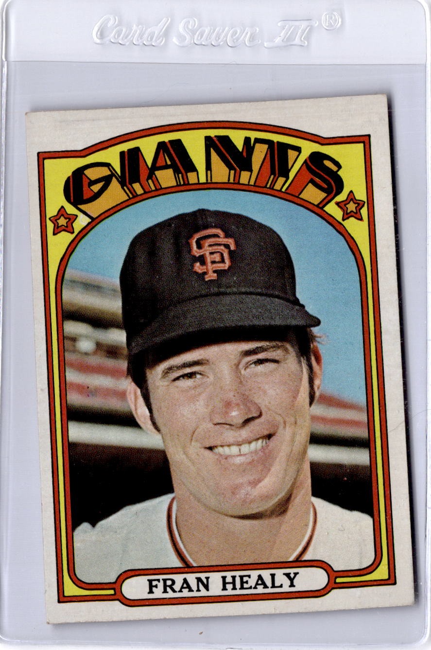 1972 Topps #663 Fran Healy