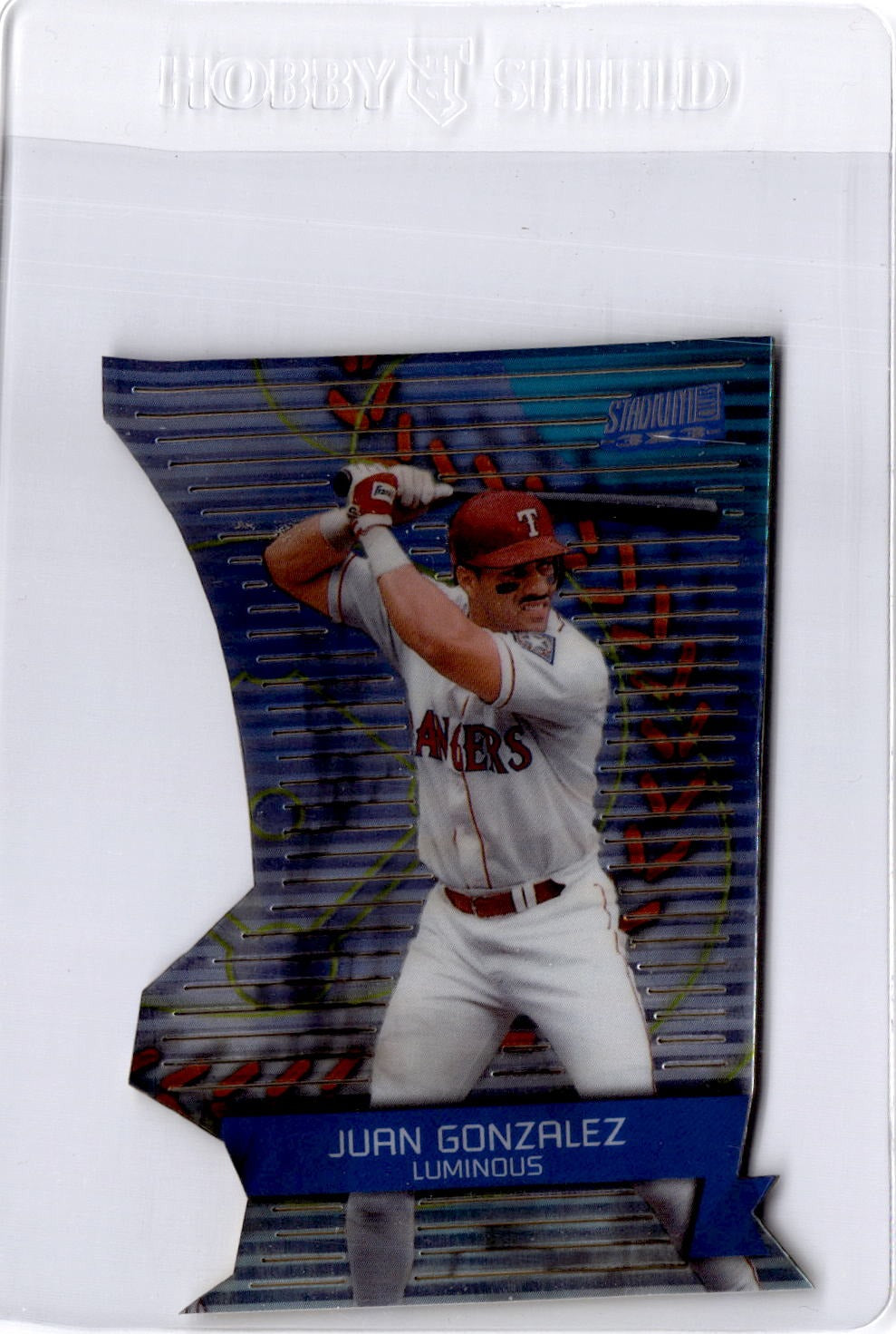 2000 Stadium Club #9C Juan Gonzalez 3 X 3 Luminous