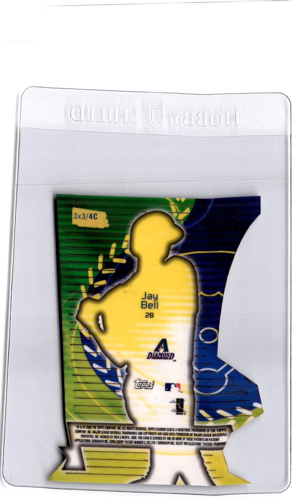 2000 Stadium Club #4C Jay Bell 3 X 3 Luminous