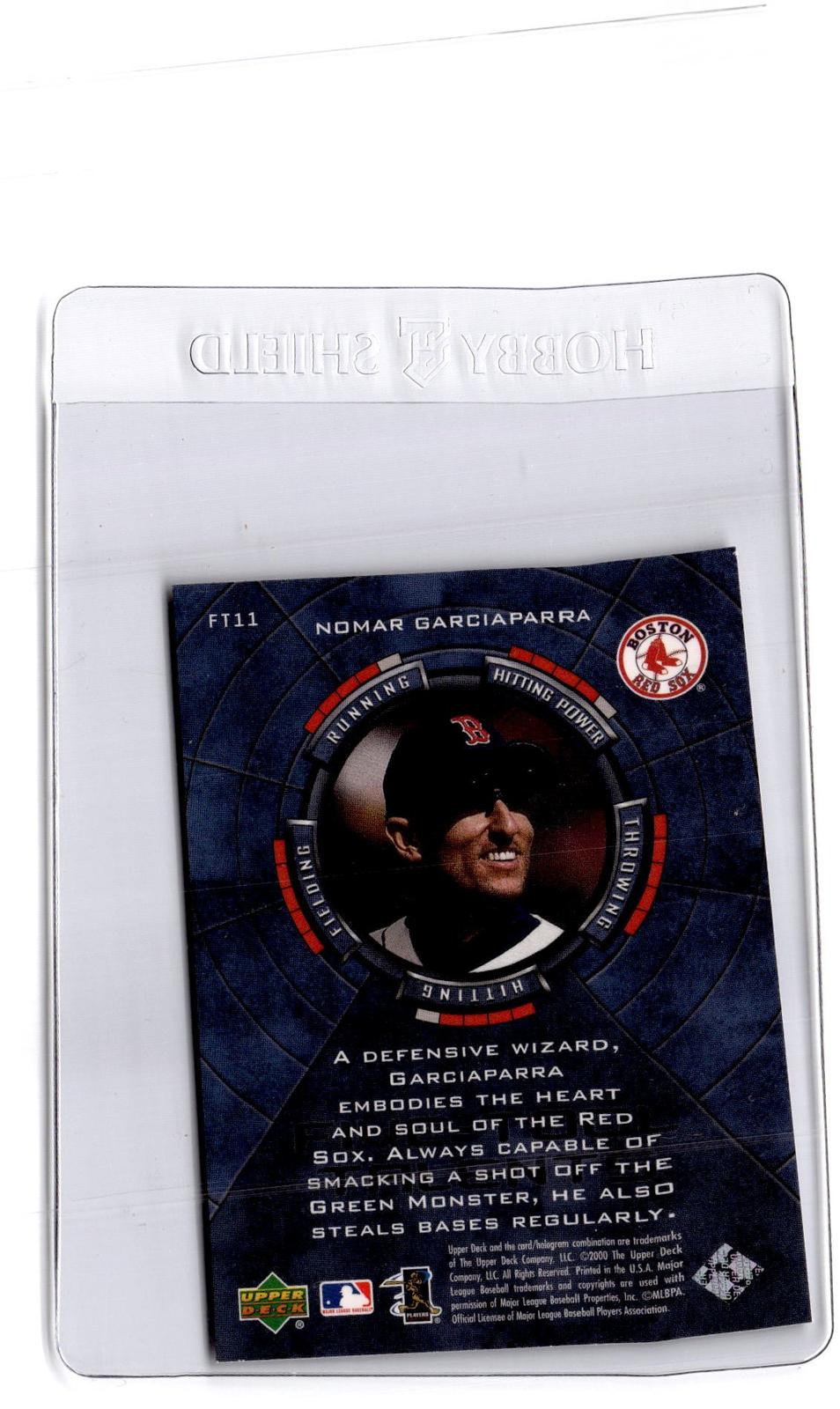 2000 Upper Deck #FT11 Nomar Garciaparra Five-Tool Talents