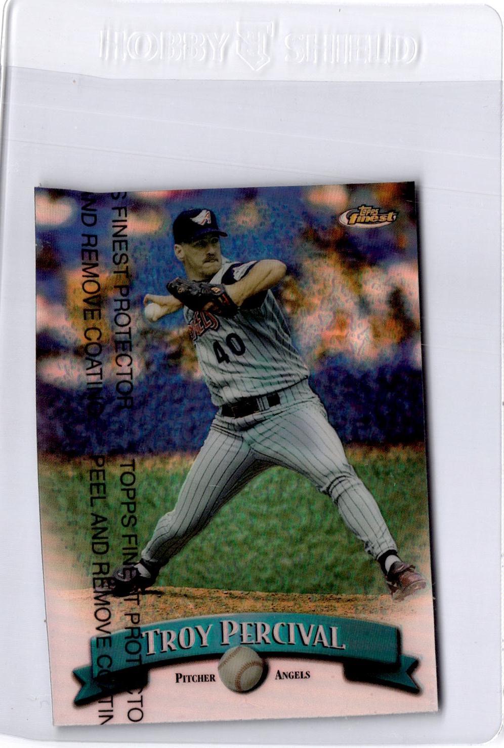 1998 Finest #66 Troy Percival Refractor