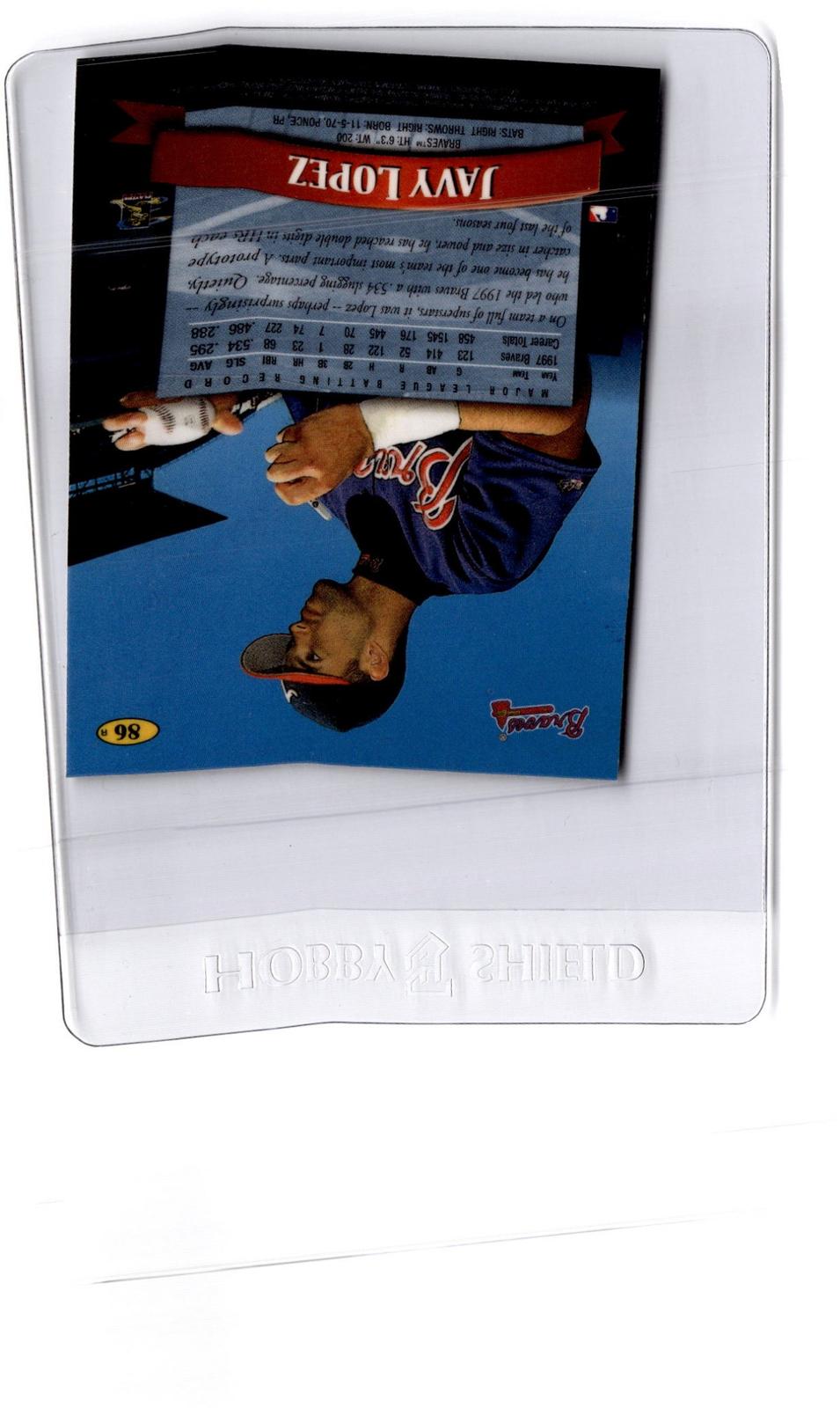 1998 Finest #86 Javy Lopez Refractor