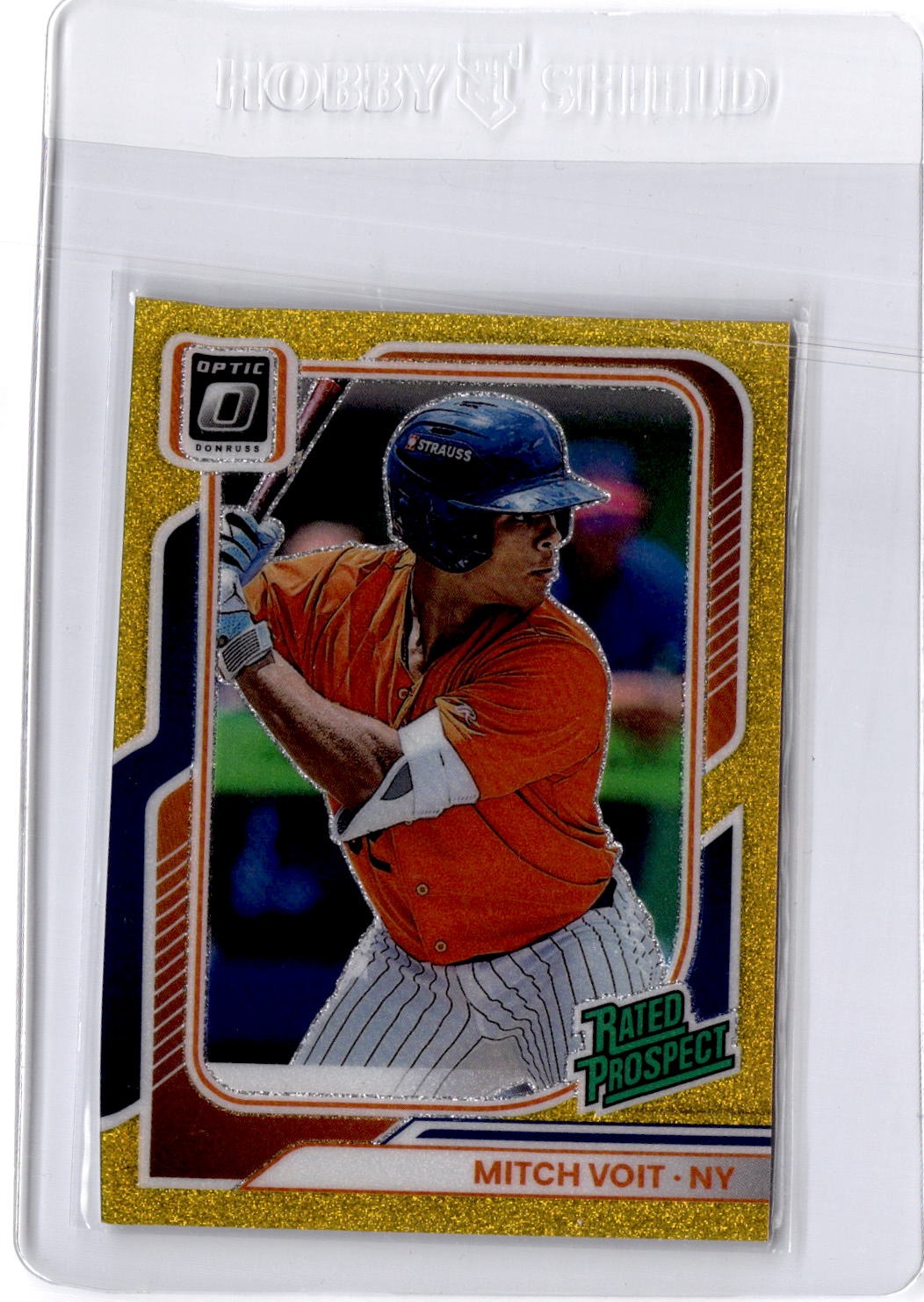 2026 Donruss #174 Mitch Voit Optic Gold Glitter #/4