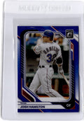 2026 Donruss #54 Josh Hamilton Optic Blue Glitter #/6