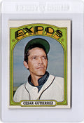 1972 Topps #743 Cesar Gutierrez