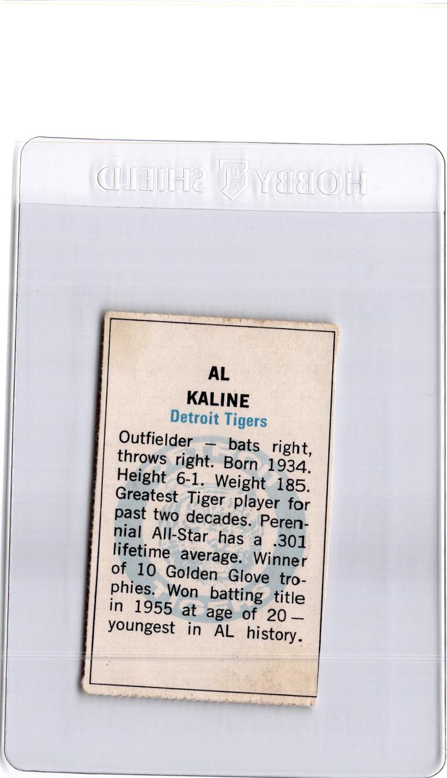 1971 Dell Today's Team Stamps #NNO Al Kaline