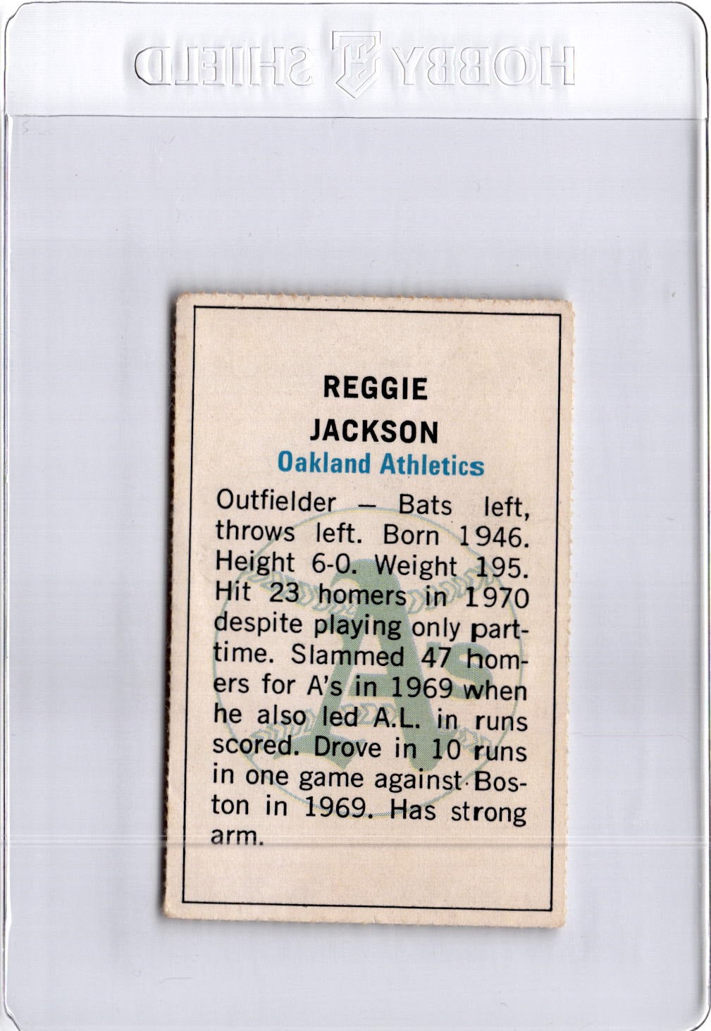 1971 Dell Today's Team Stamps #NNO Reggie Jackson