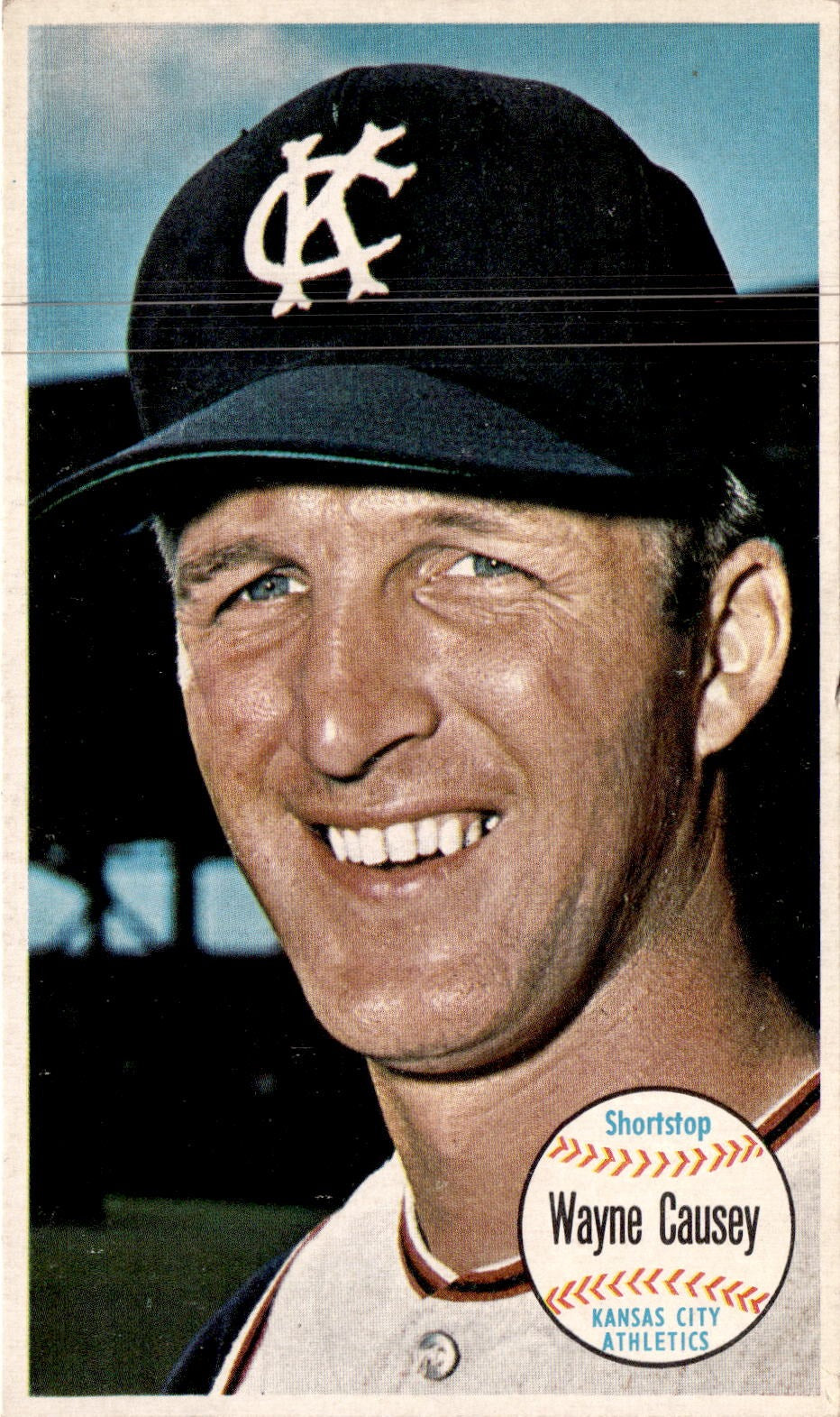 1964 Topps Giants #45 Wayne Causey