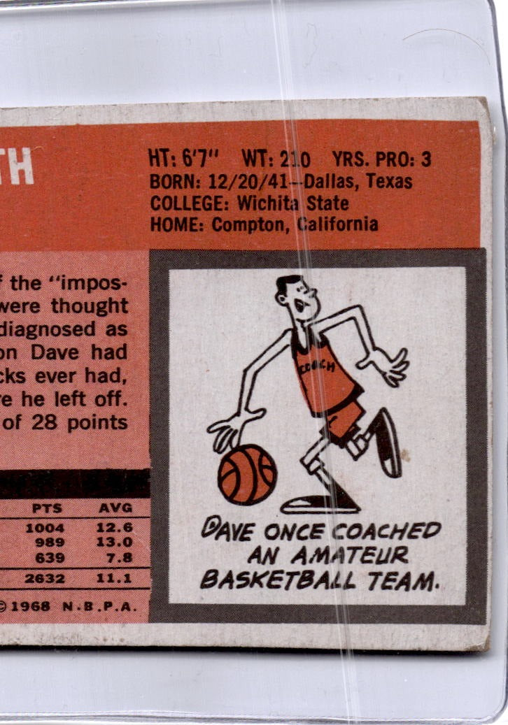 1970-71 Topps #78 Dave Stallworth