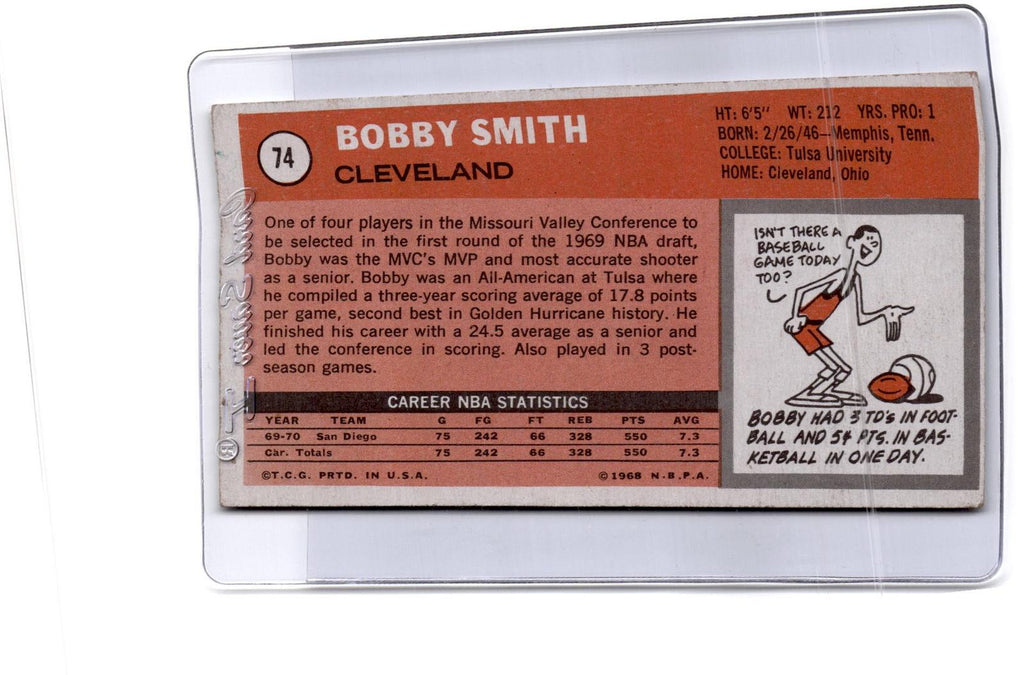 1970-71 Topps #74 Bobby Smith