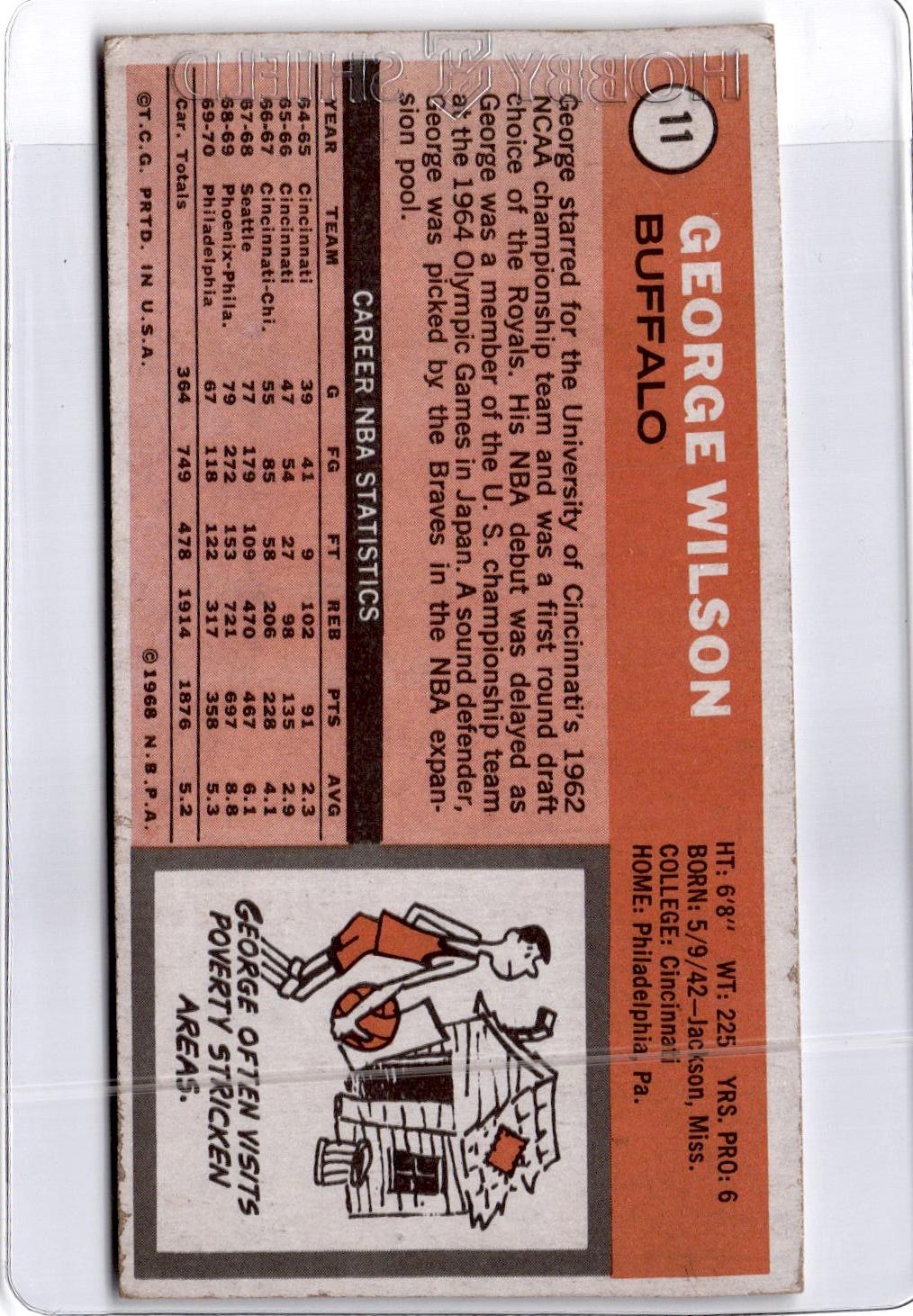 1970-71 Topps #11 George Wilson