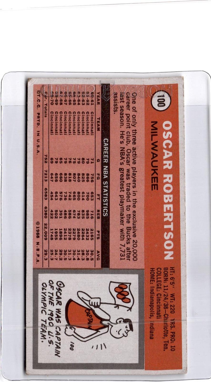 1970-71 Topps #100 Oscar Robertson