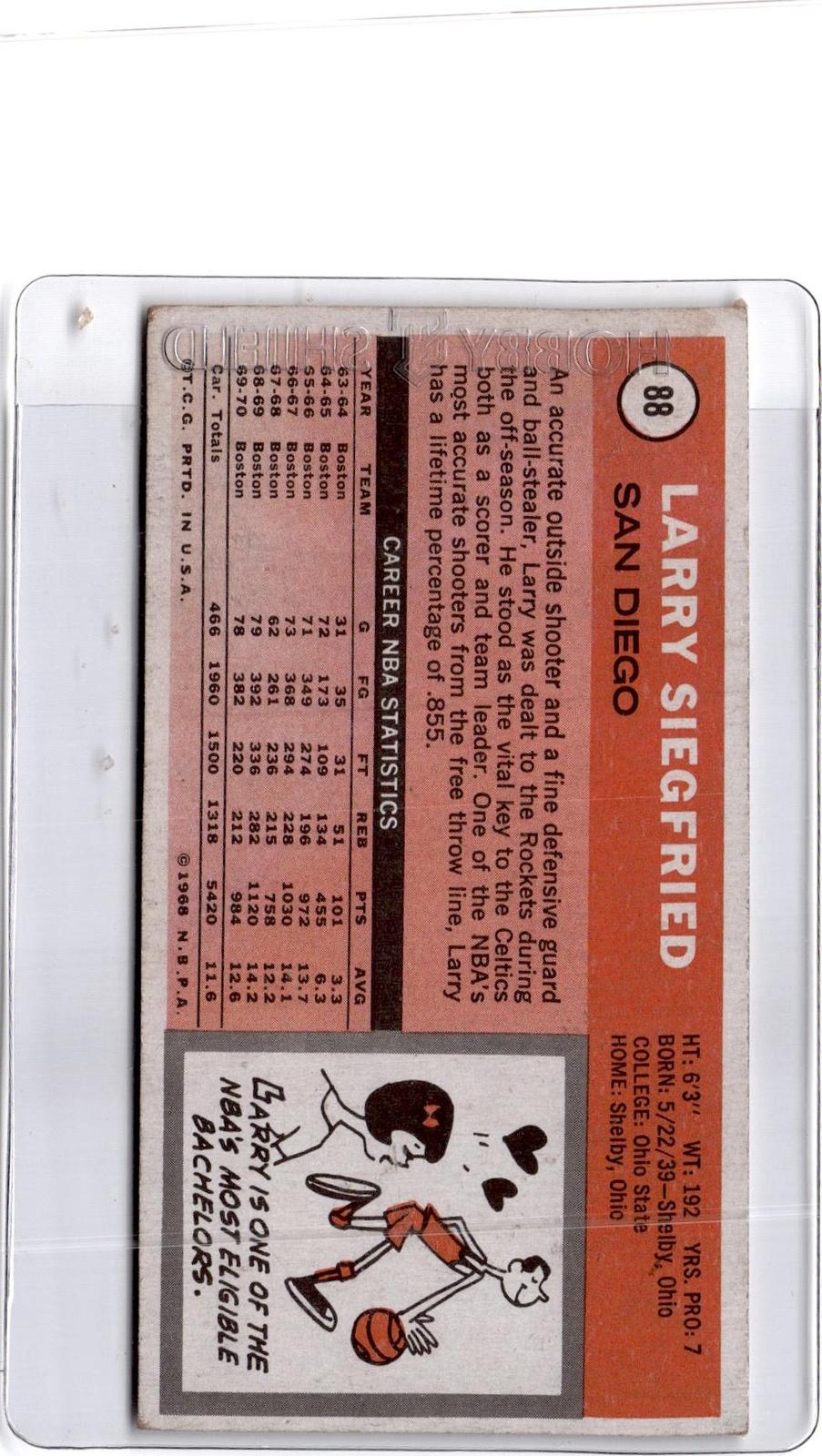 1970-71 Topps #88 Larry Siegfried