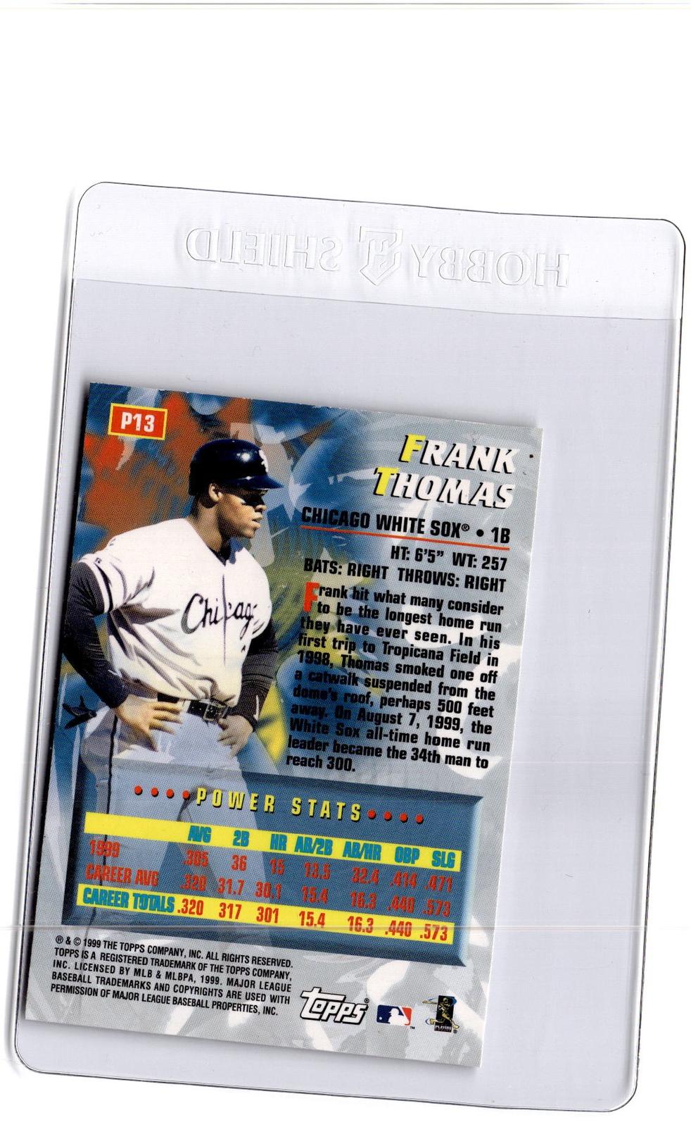 2000 Topps #P13 Frank Thomas Limited Power Players