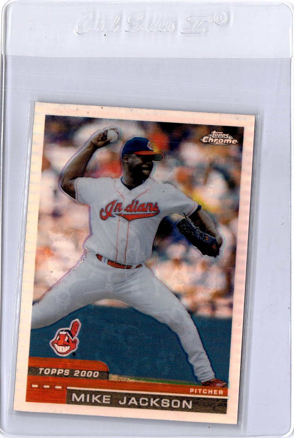 2000 Topps Chrome #194 Mike Jackson Refractor