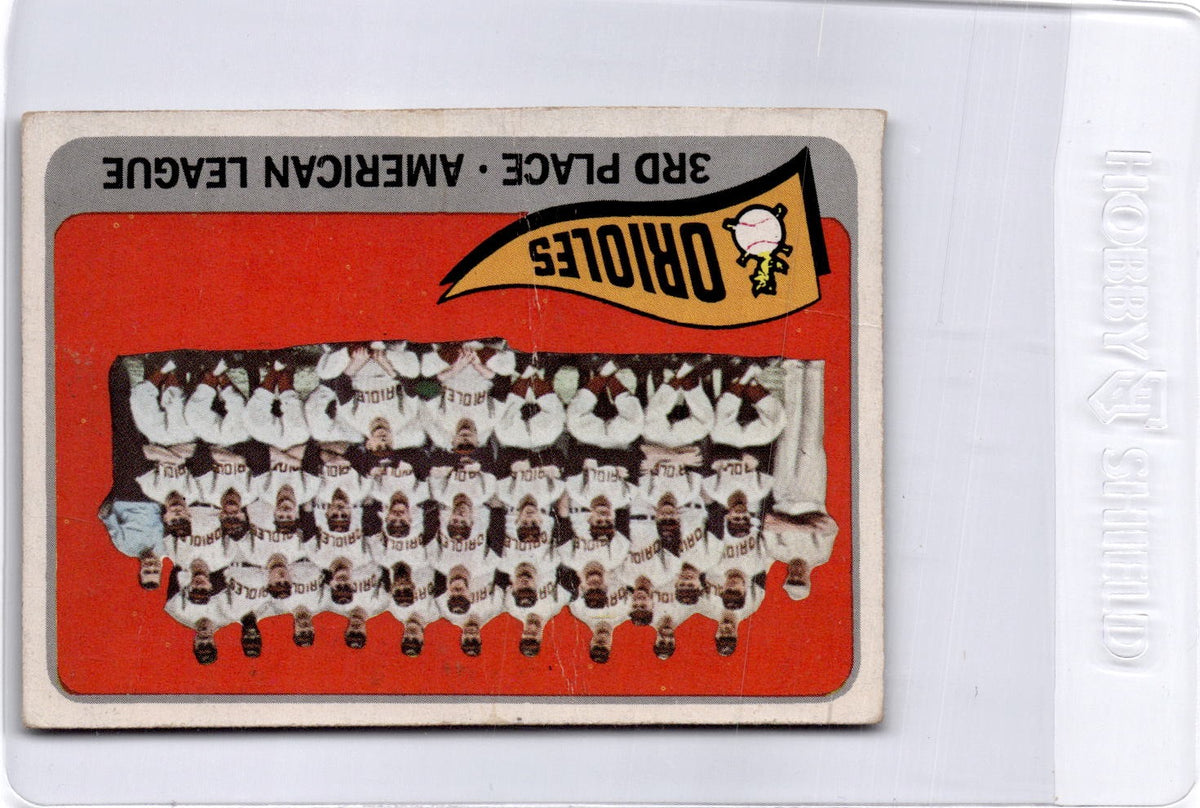 1965 Topps #572 Baltimore Orioles