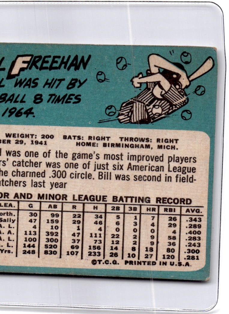 1965 Topps #390 Bill Freehan