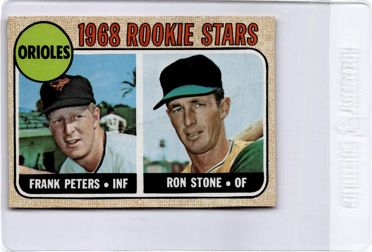 1968 Topps #409 Orioles 1968 Rookie Stars (Frank Peters / Ron Stone)