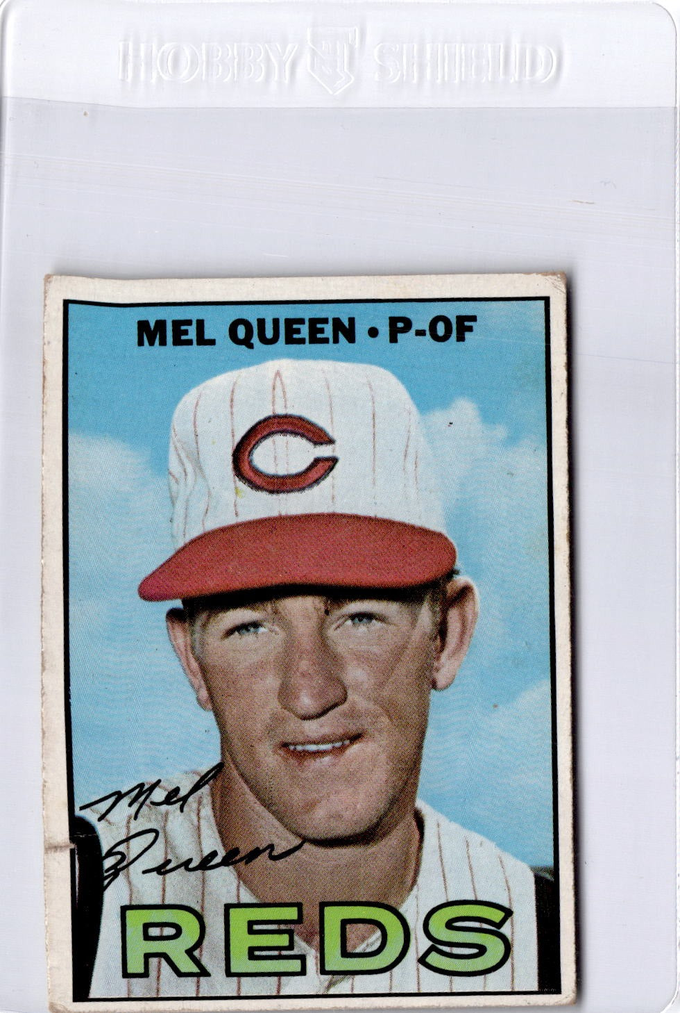 1967 Topps #374b Mel Queen