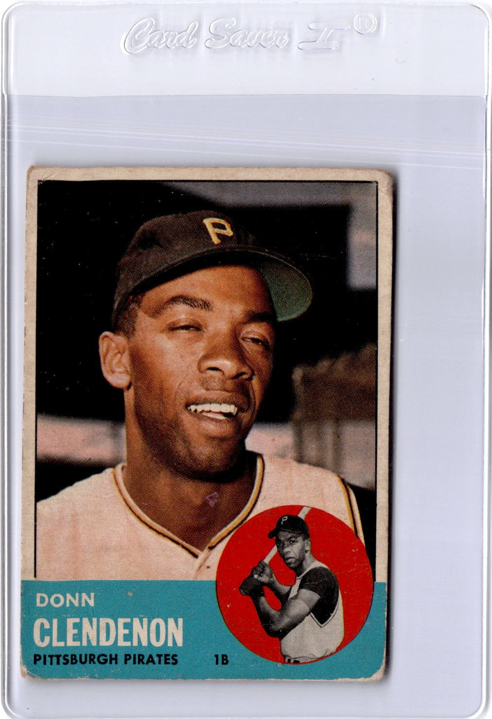 1963 Topps #477 Donn Clendenon