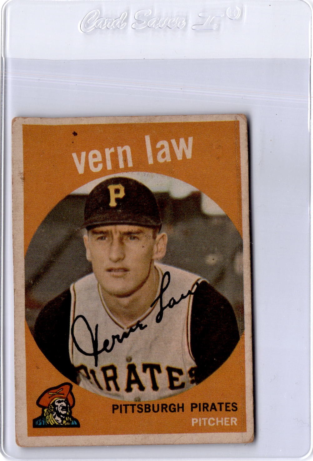 1959 Topps #12 Vern Law