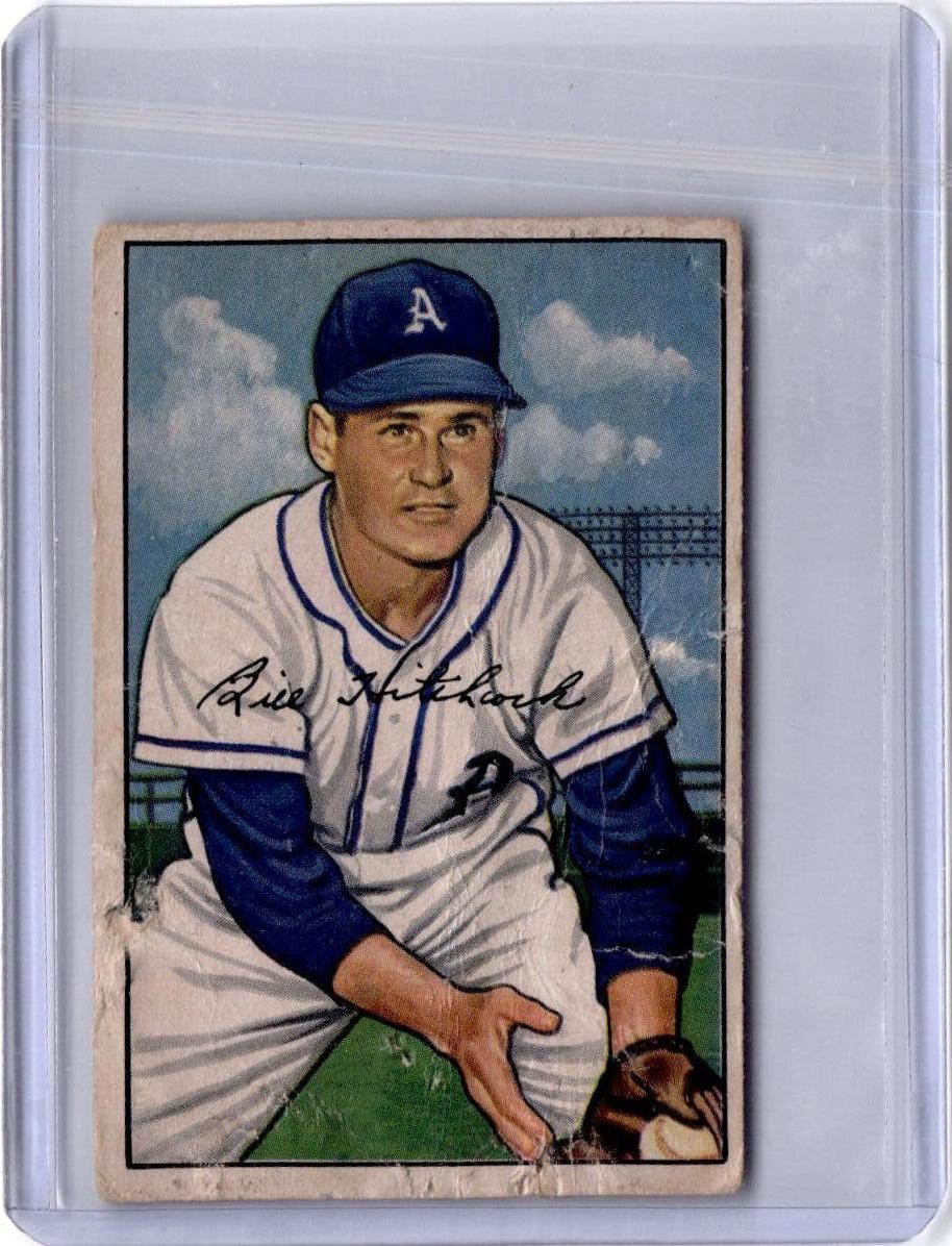 1952 Bowman #89 Billy Hitchcock