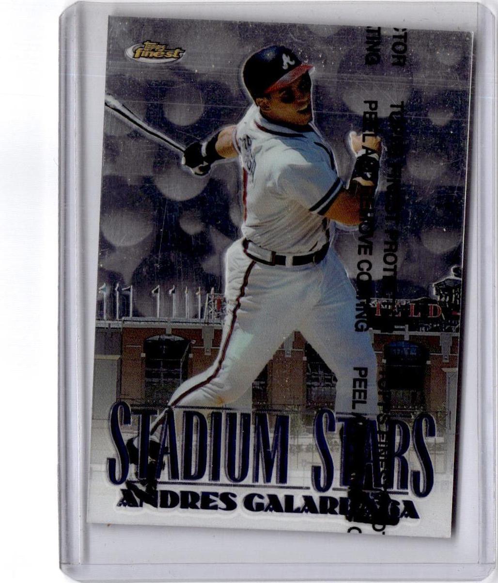 1998 Finest #SS24 Andres Galarraga Stadium Stars